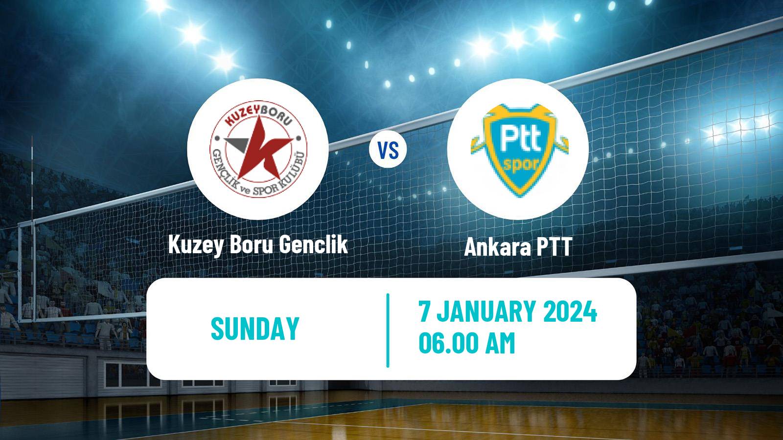 Volleyball Turkish Sultanlar Ligi Volleyball Women Kuzey Boru Genclik - Ankara PTT