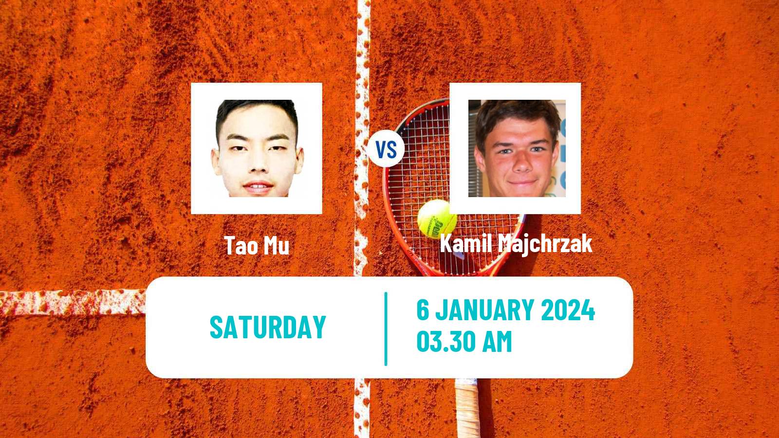 Tennis ITF M15 Monastir Men Tao Mu - Kamil Majchrzak