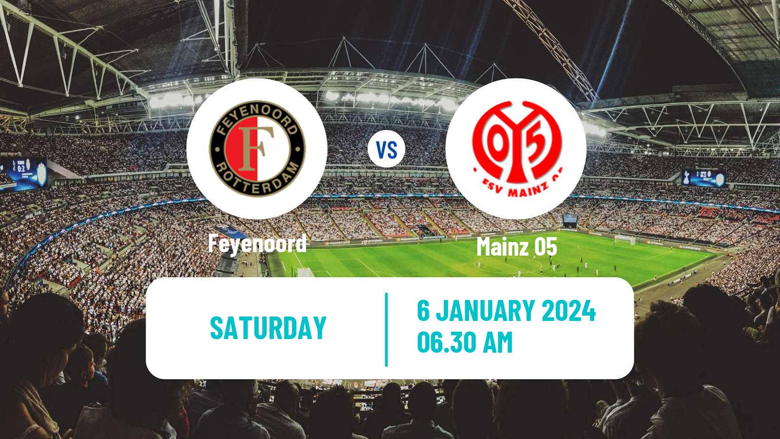 Soccer Club Friendly Feyenoord - Mainz