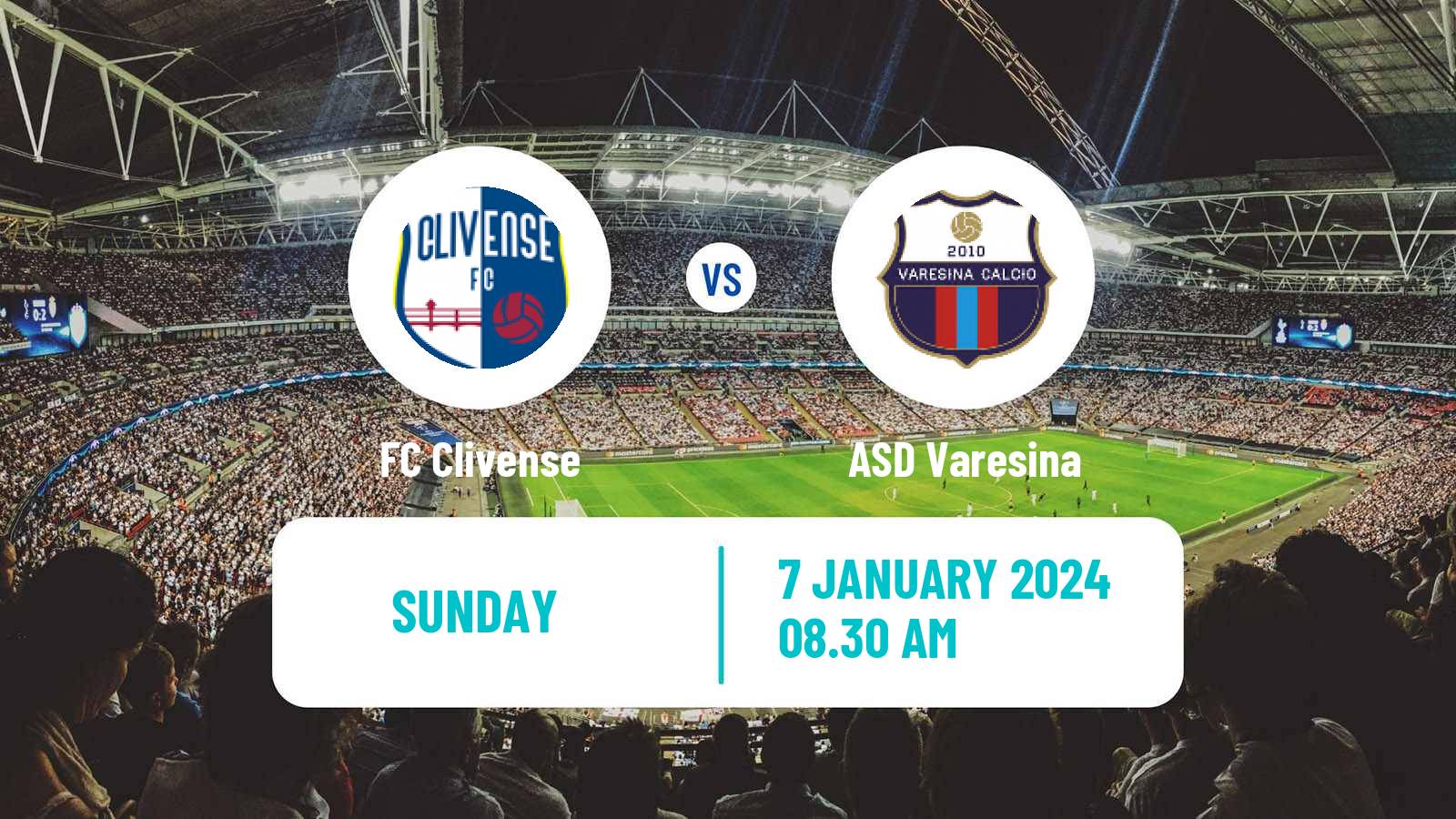 Soccer Italian Serie D - Group B Clivense - Varesina