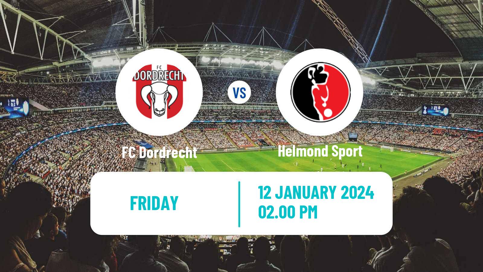 Soccer Dutch Eerste Divisie Dordrecht - Helmond Sport
