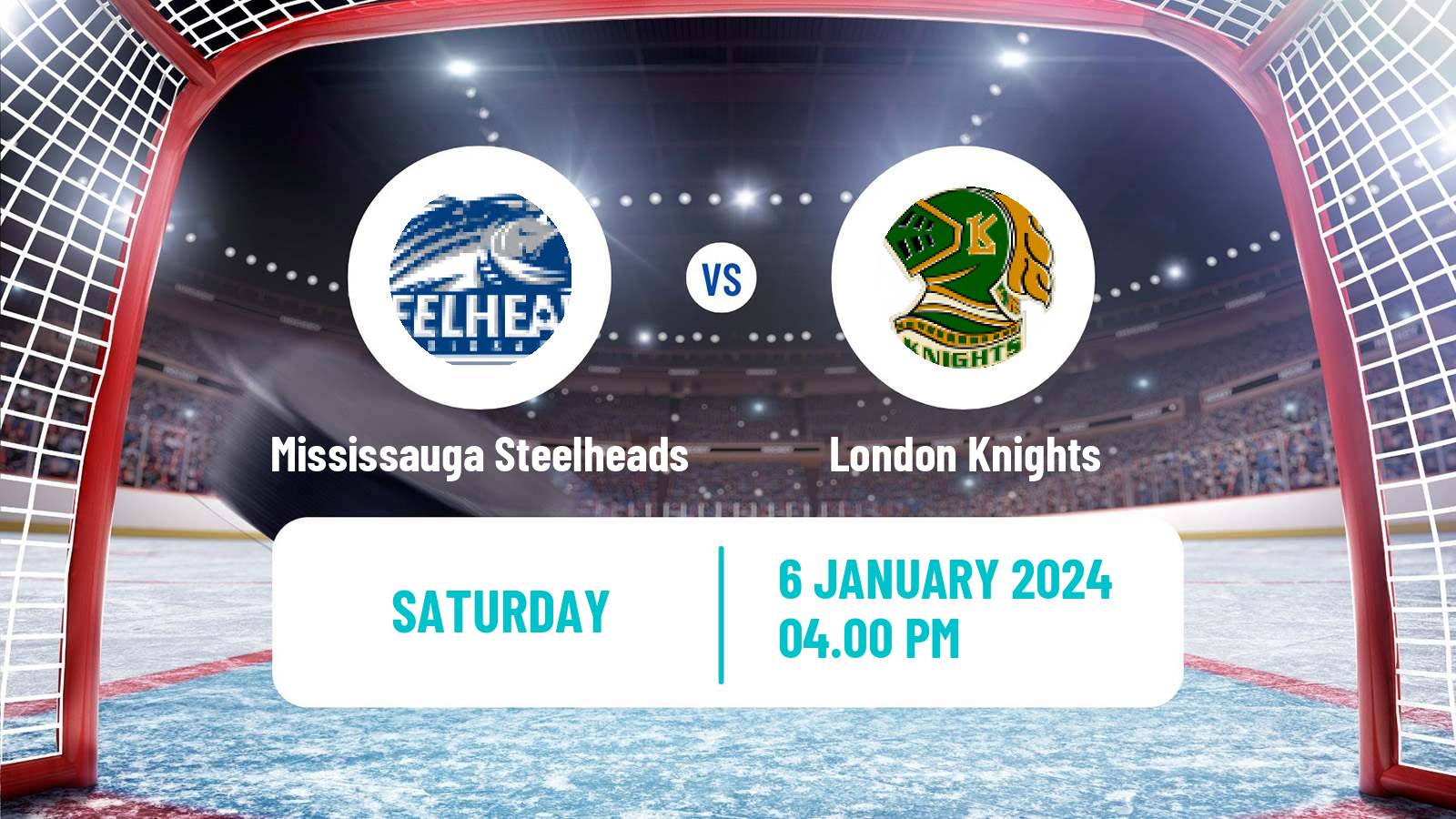 Hockey OHL Mississauga Steelheads - London Knights