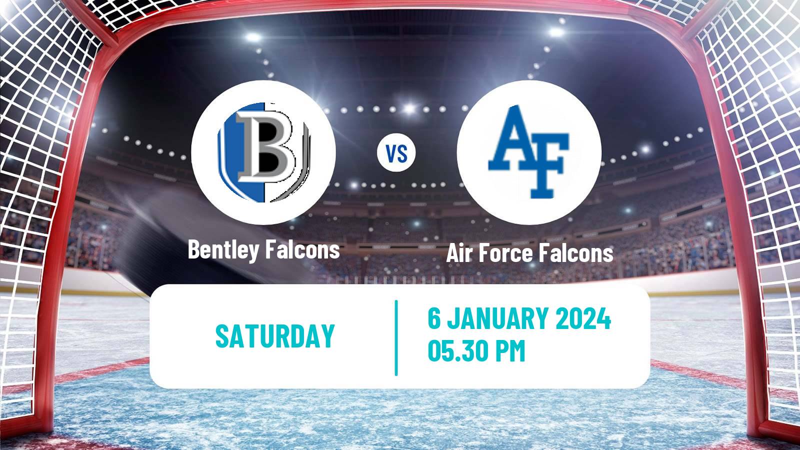 Hockey NCAA Hockey Bentley Falcons - Air Force Falcons