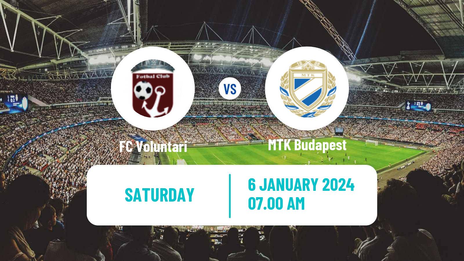 Soccer Club Friendly Voluntari - MTK Budapest