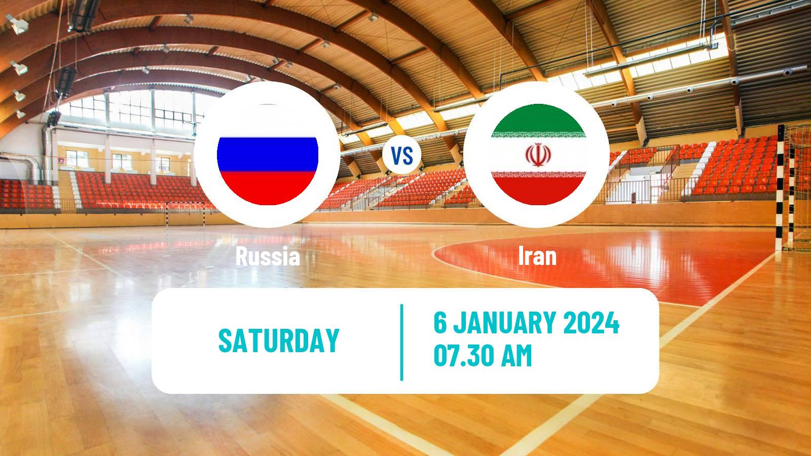 Handball Friendly International Handball Russia - Iran