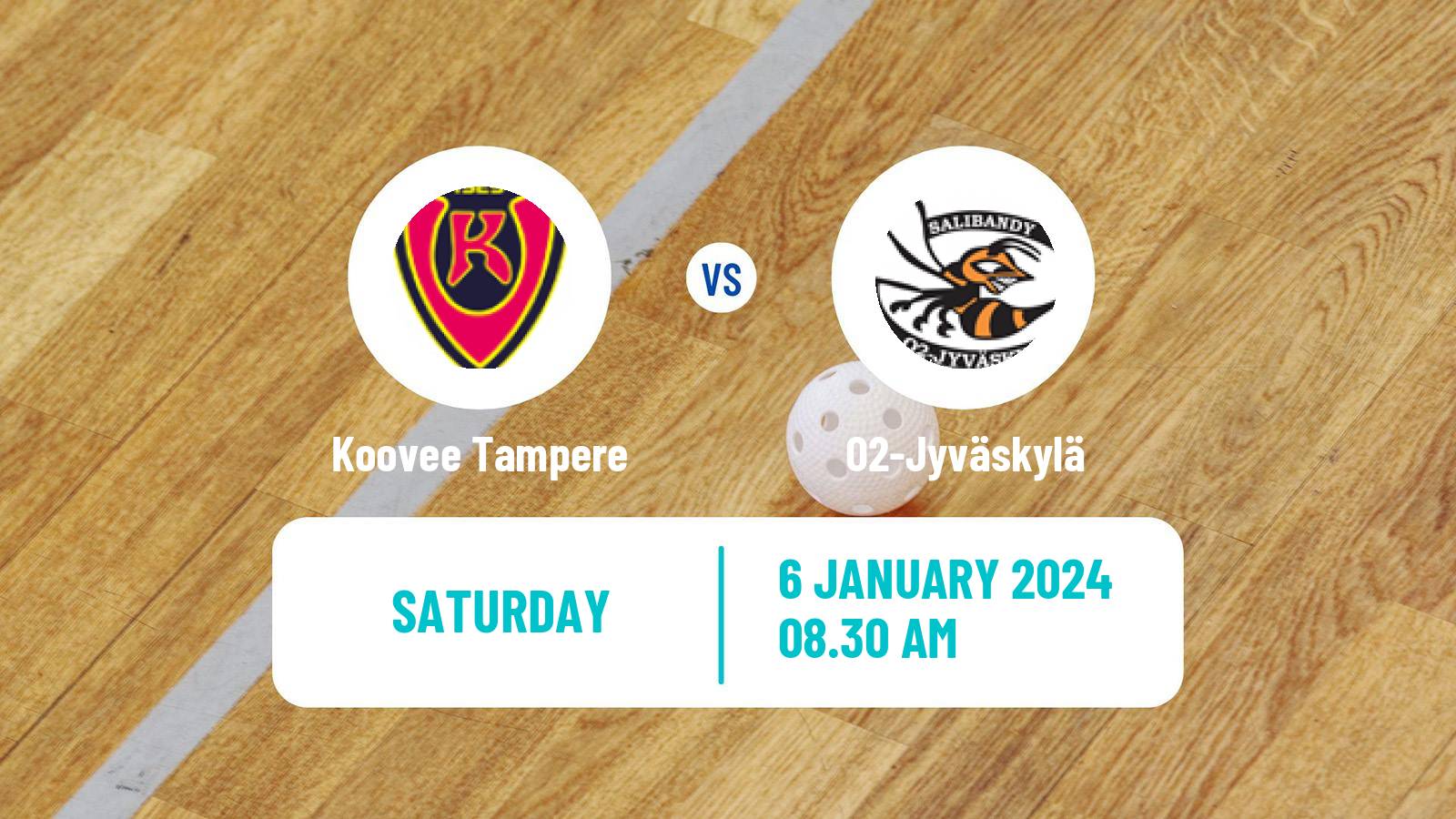 Floorball Finnish F-Liiga Women Koovee Tampere - O2-Jyväskylä