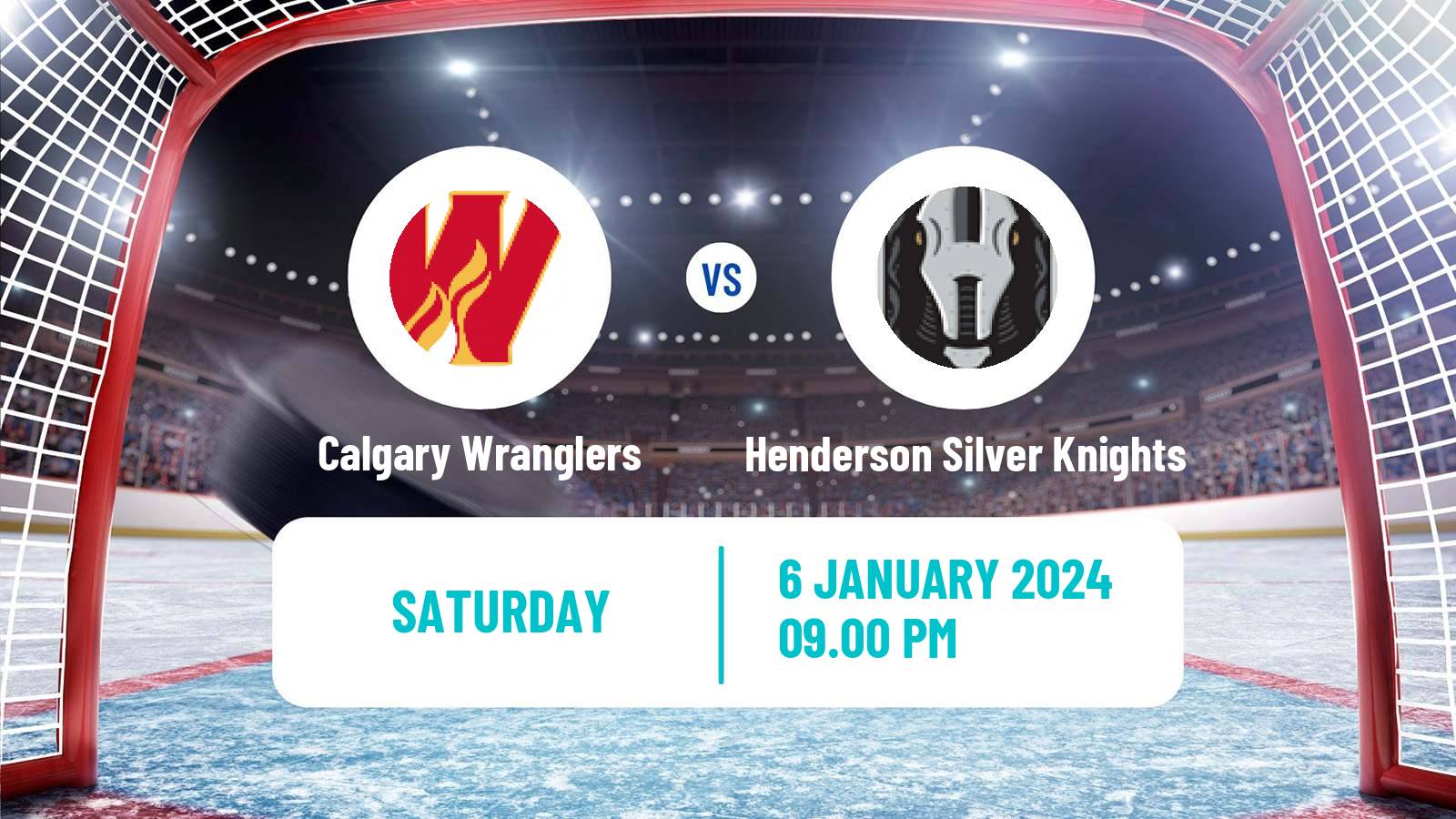 Hockey AHL Calgary Wranglers - Henderson Silver Knights
