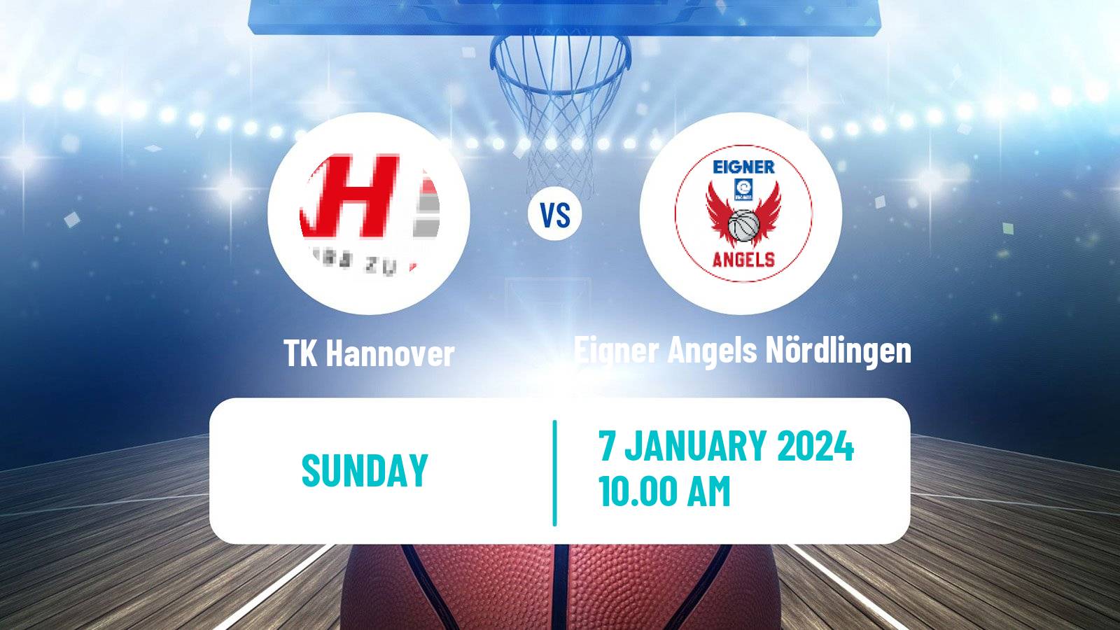 Basketball German DBBL Hannover - Eigner Angels Nördlingen