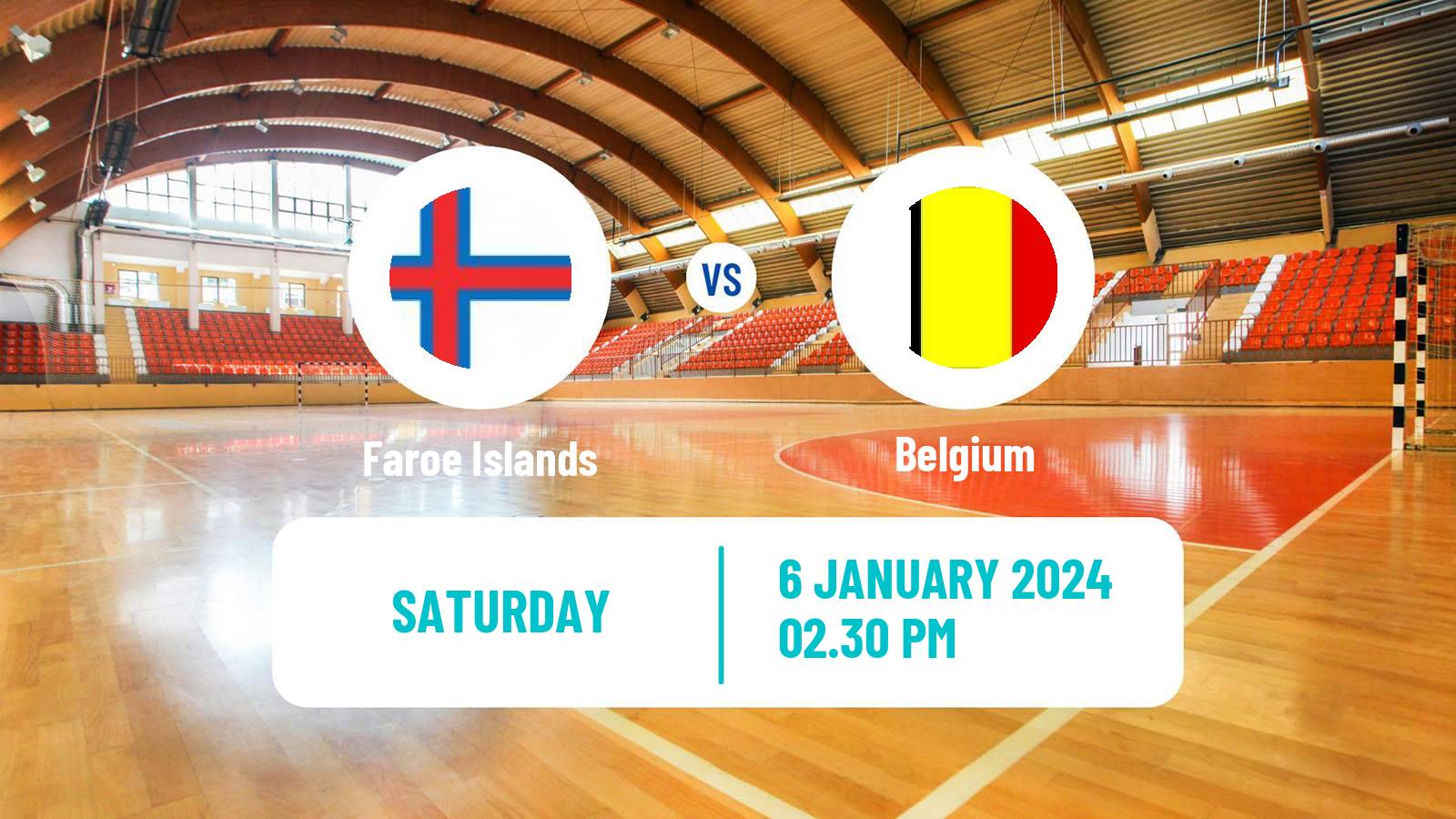 Handball Friendly International Handball Faroe Islands - Belgium