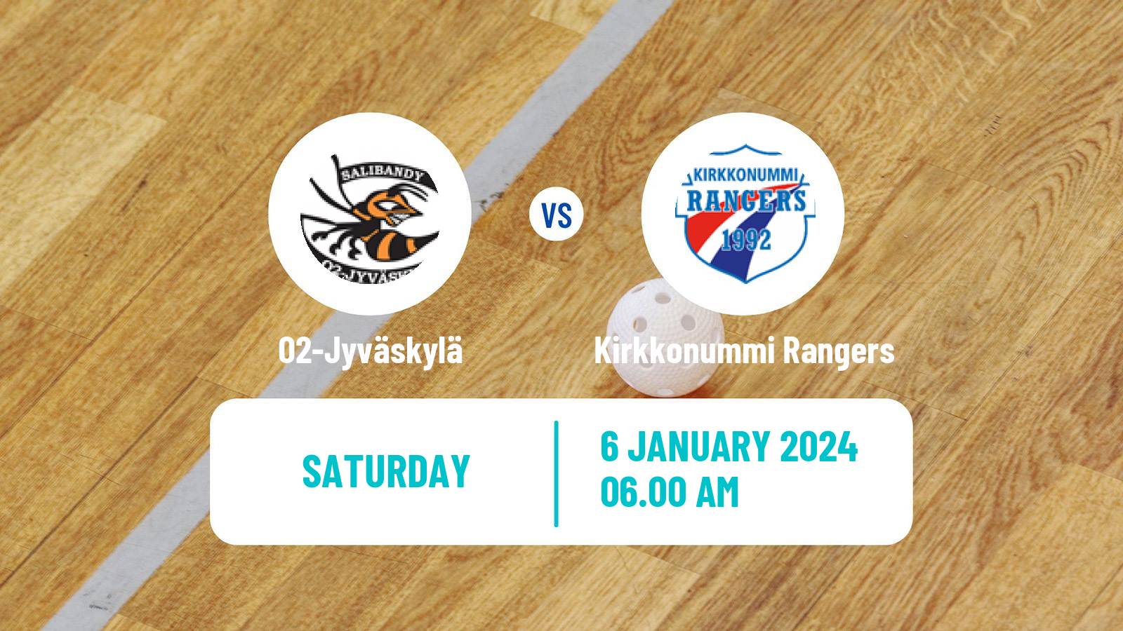 Floorball Finnish Divari O2-Jyväskylä - Kirkkonummi Rangers