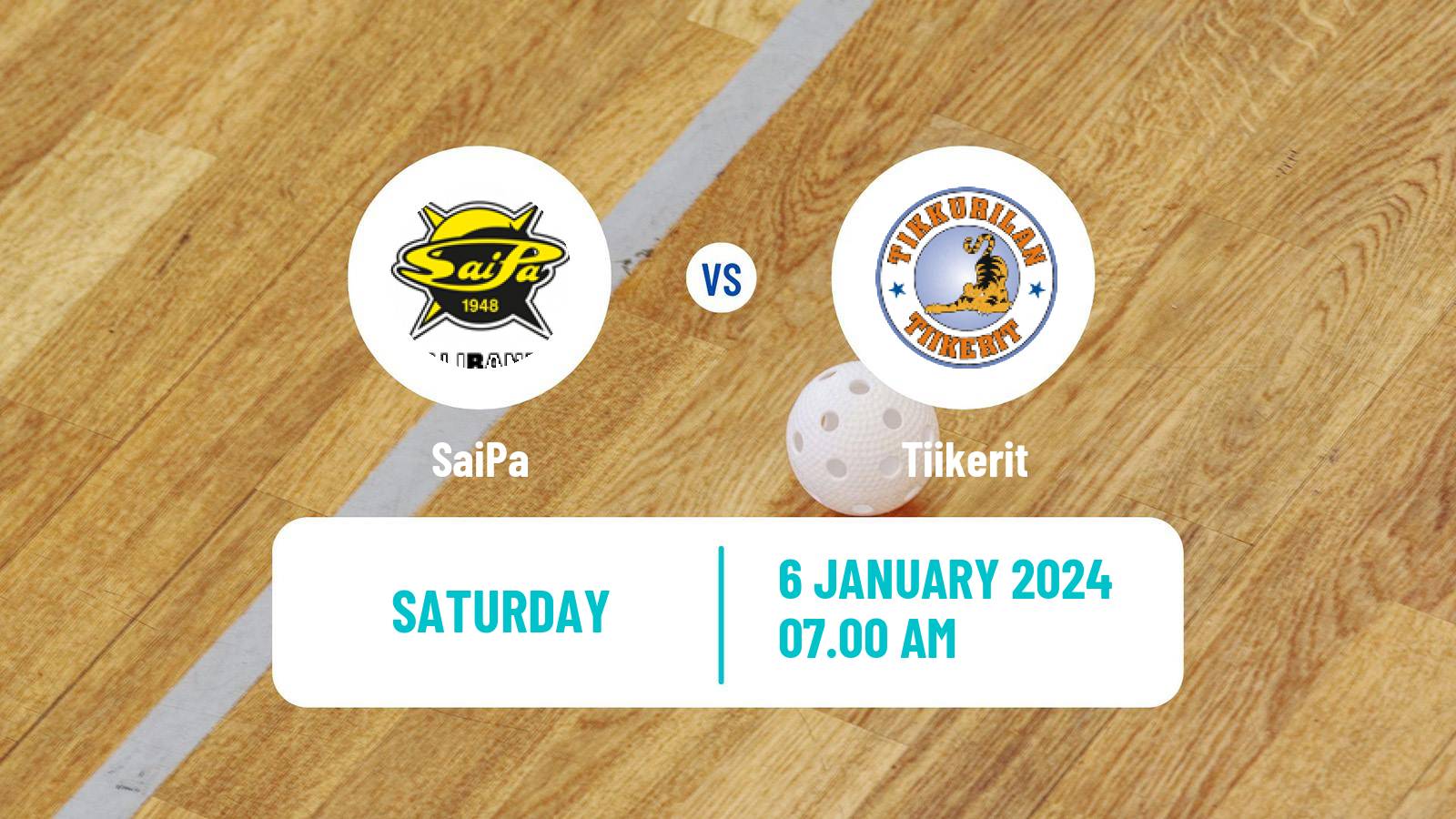 Floorball Finnish Divari SaiPa - Tiikerit