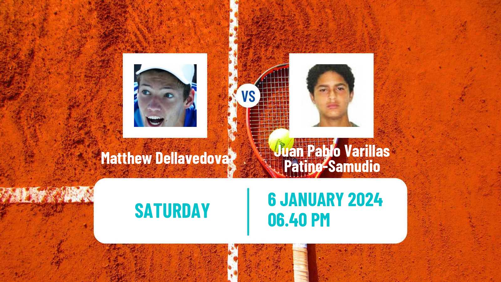 Tennis ATP Adelaide Matthew Dellavedova - Juan Pablo Varillas Patino-Samudio