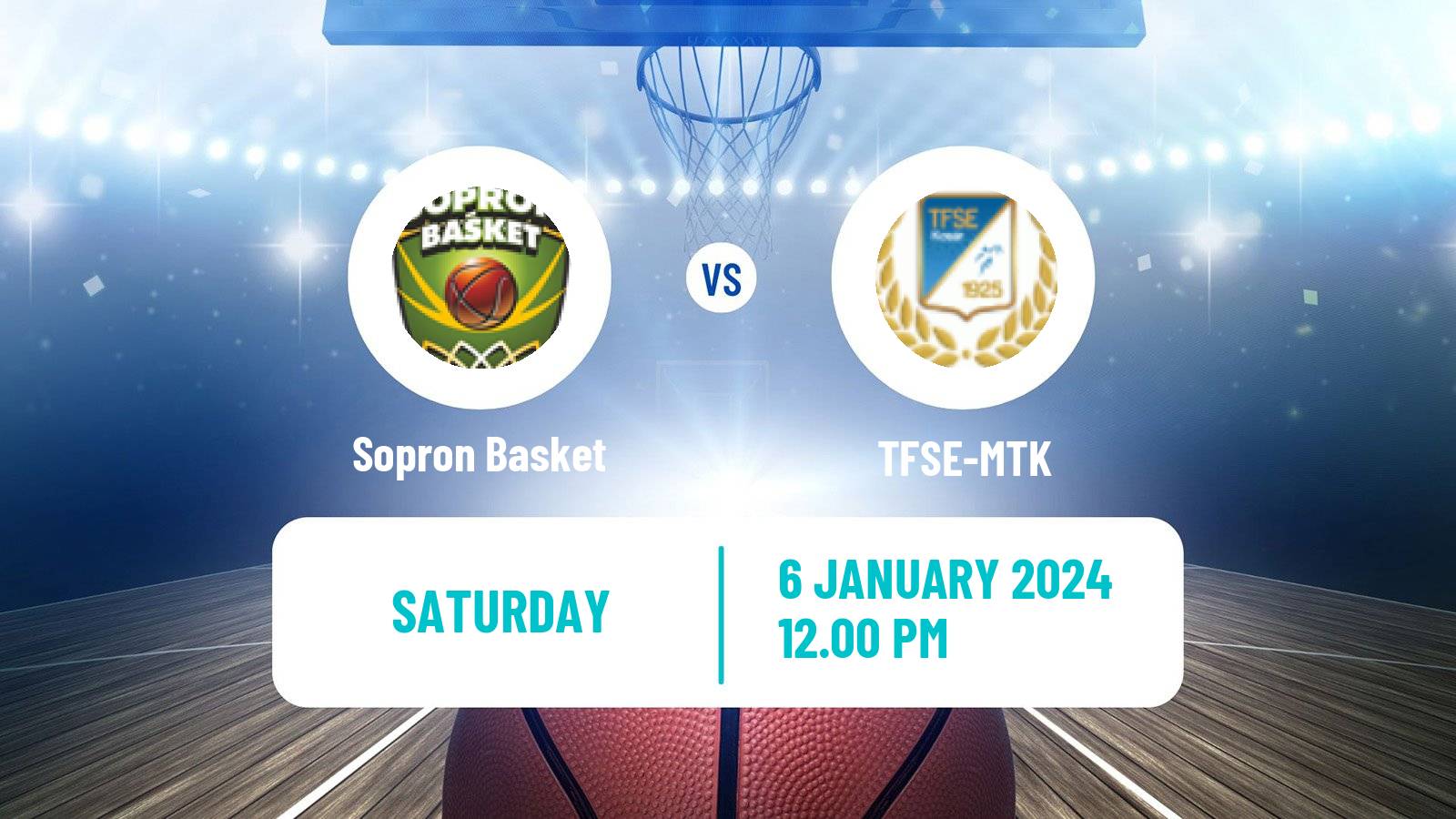 Basketball Hungarian NB I Basketball Women Sopron Basket - TFSE-MTK