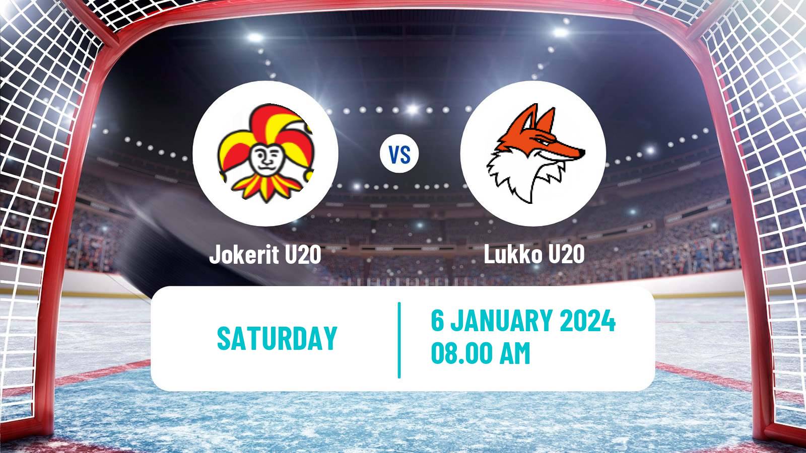 Hockey Finnish SM-sarja U20 Jokerit U20 - Lukko U20