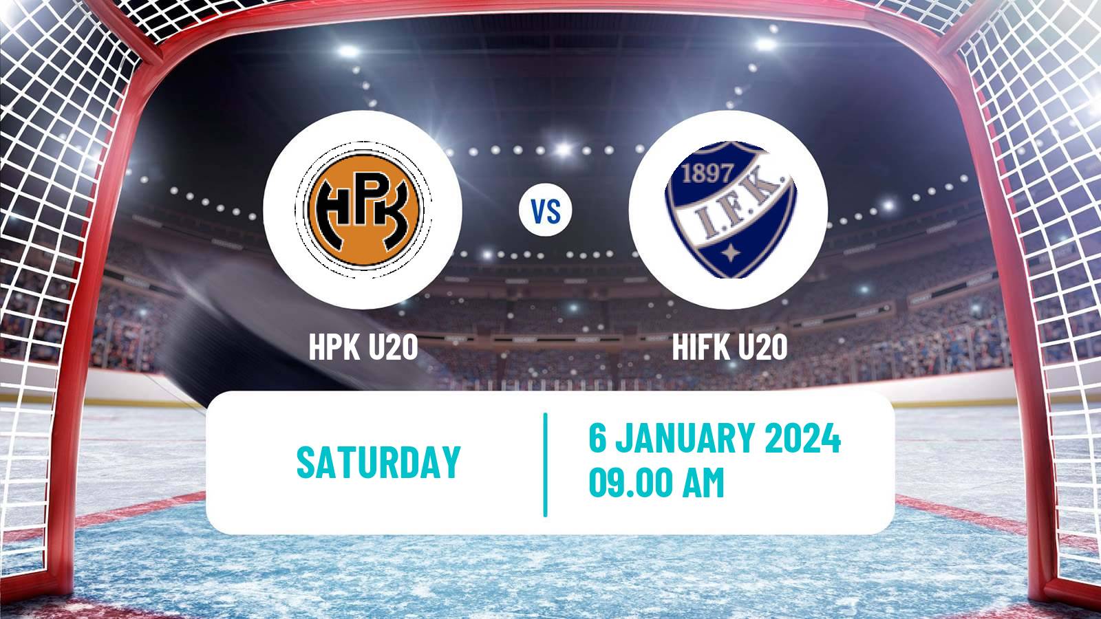 Hockey Finnish SM-sarja U20 HPK U20 - HIFK U20