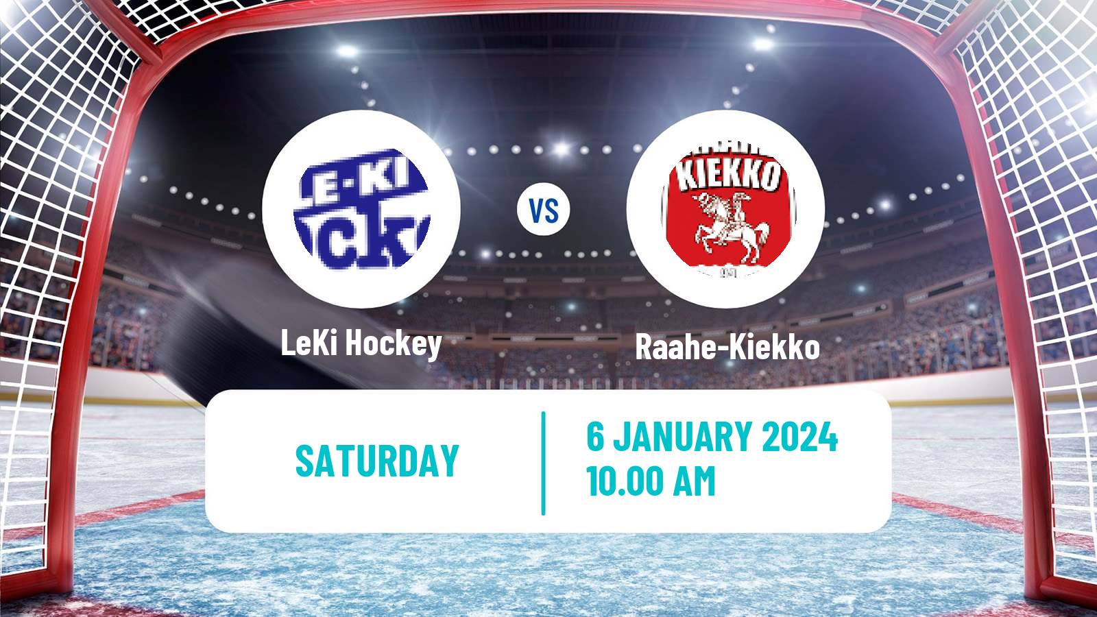 Hockey Finnish Suomi-sarja LeKi - Raahe-Kiekko