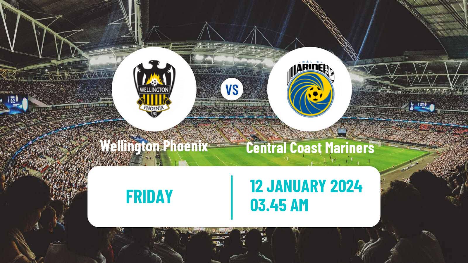 Soccer Australian A-League Women Wellington Phoenix - Central Coast Mariners