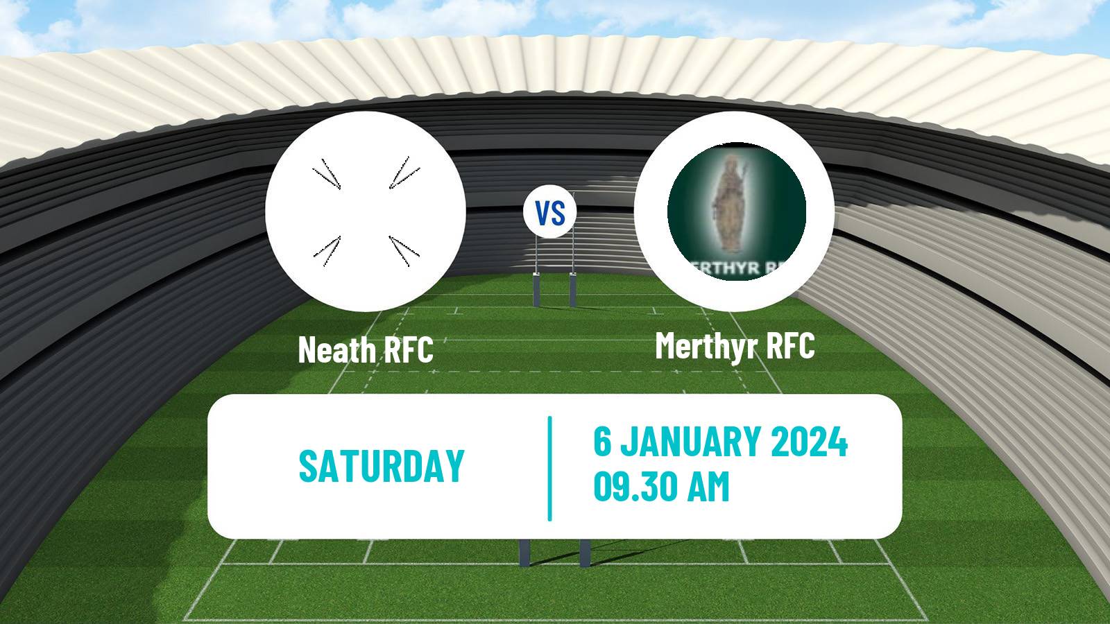 Rugby union Welsh Premier Division Rugby Union Neath - Merthyr