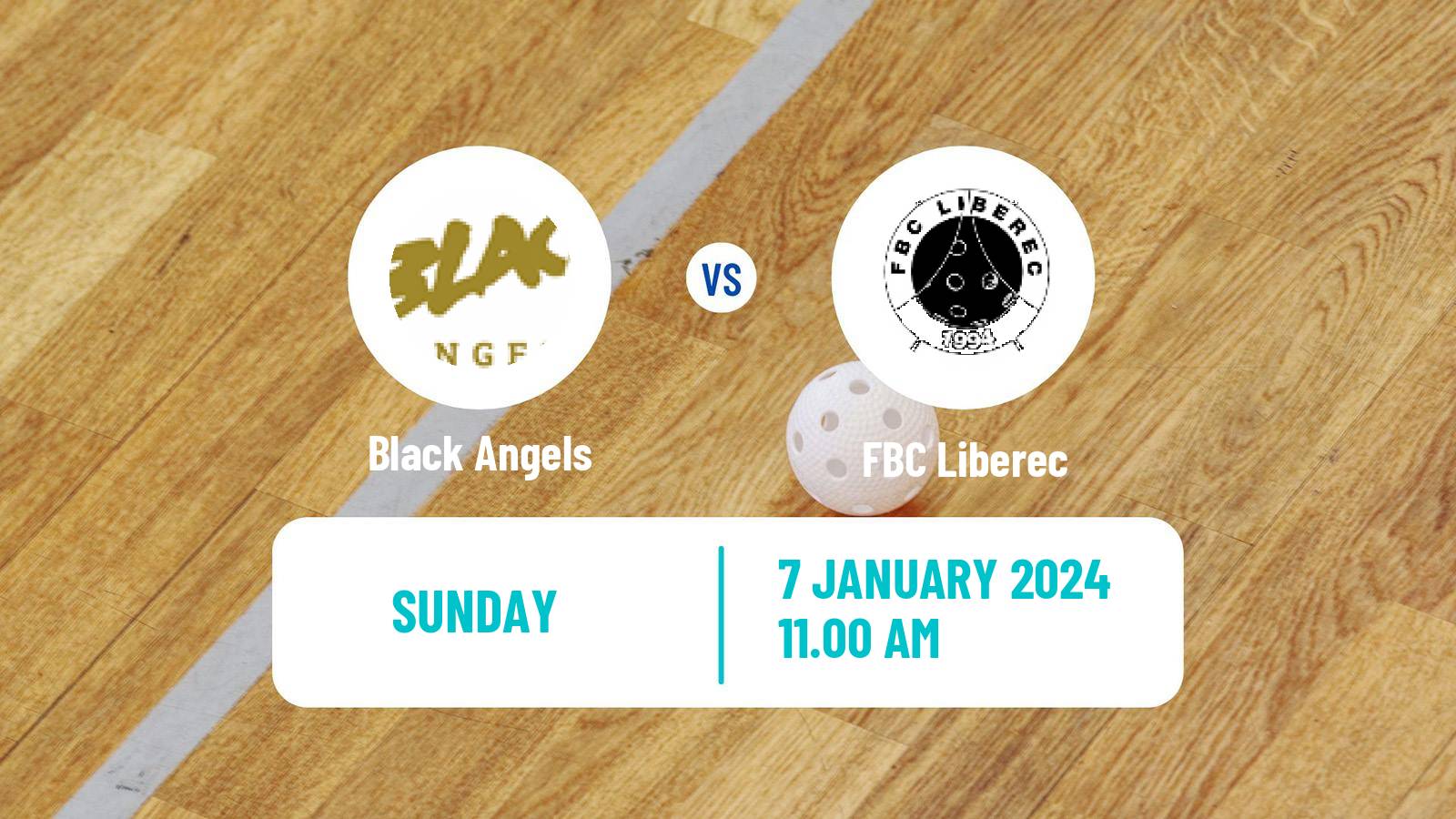 Floorball Czech Superliga Floorball Black Angels - FBC Liberec