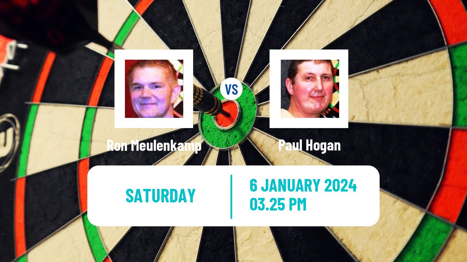 Darts Modus Super Series Ron Meulenkamp - Paul Hogan