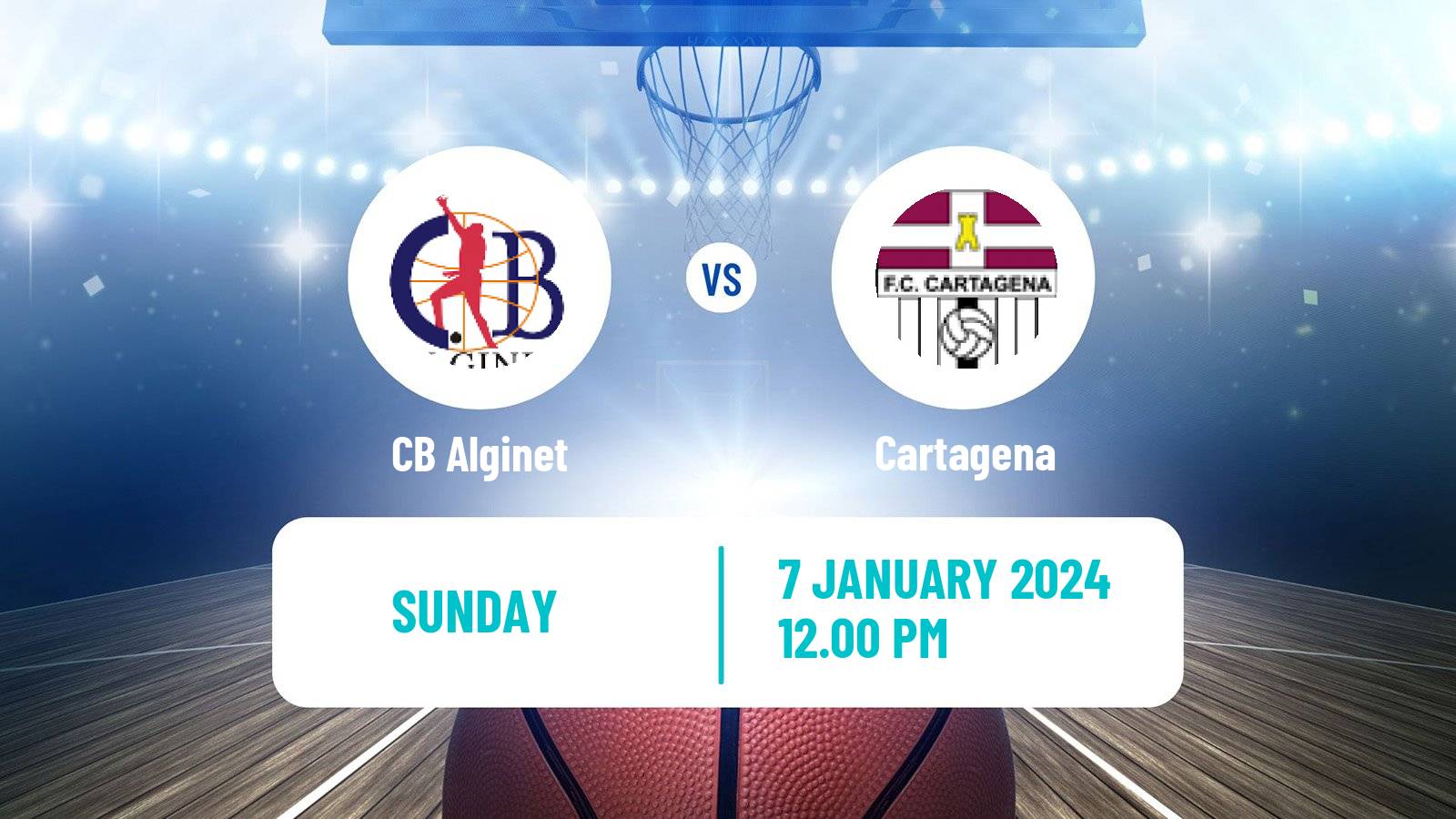 Basketball Spanish LEB Plata Alginet - Cartagena