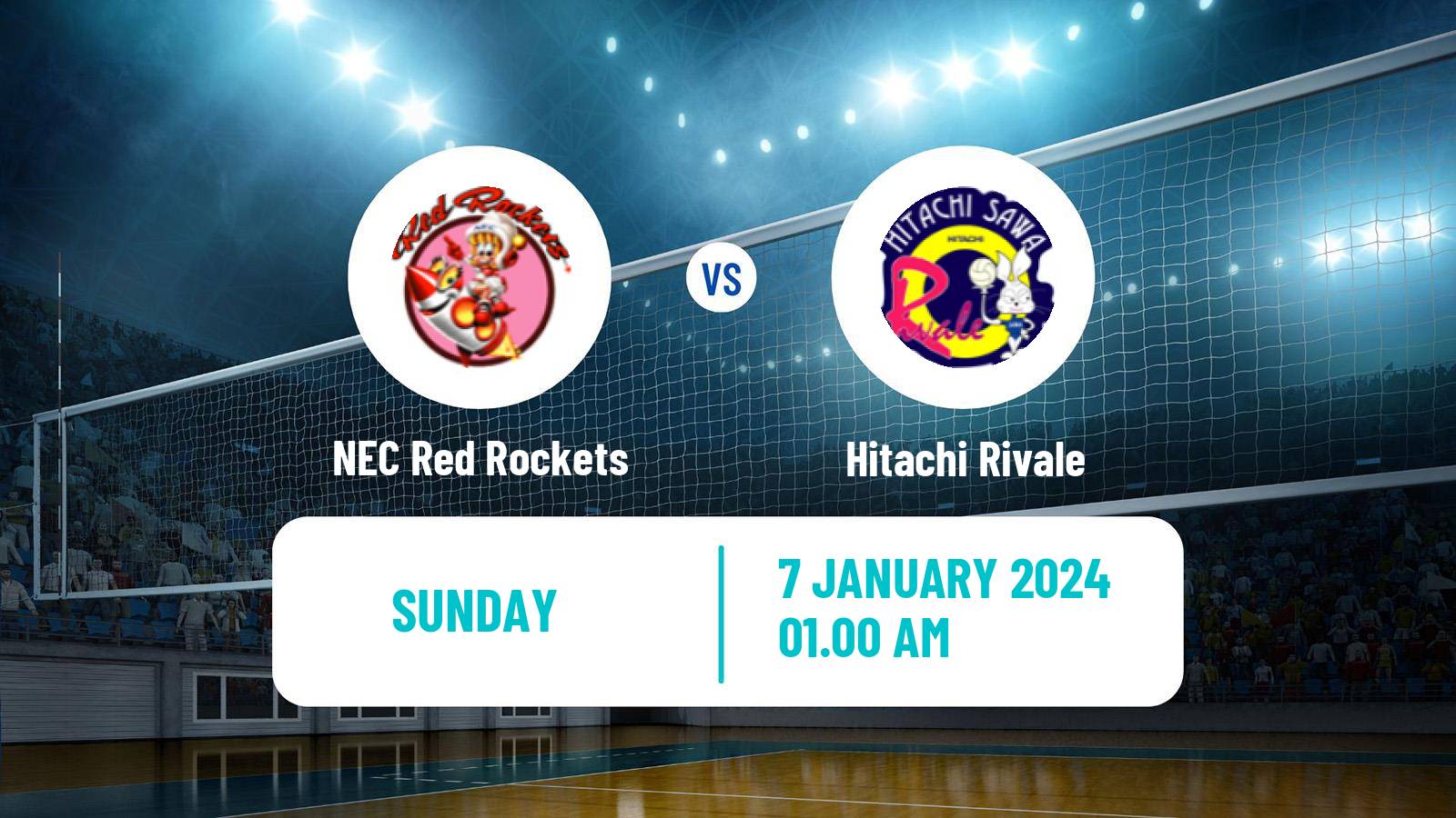 Volleyball Japan V Premier League Women NEC Red Rockets - Hitachi Rivale
