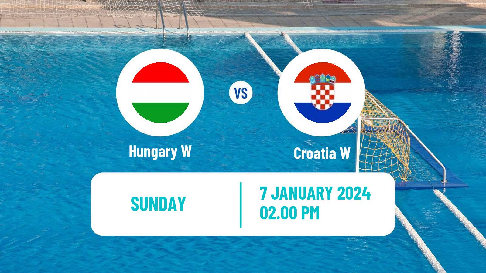 Water polo European Championship Water Polo Women Hungary W - Croatia W