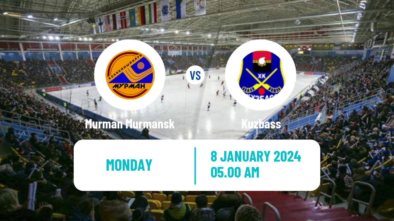 Bandy Russian Super League Bandy Murman Murmansk - Kuzbass