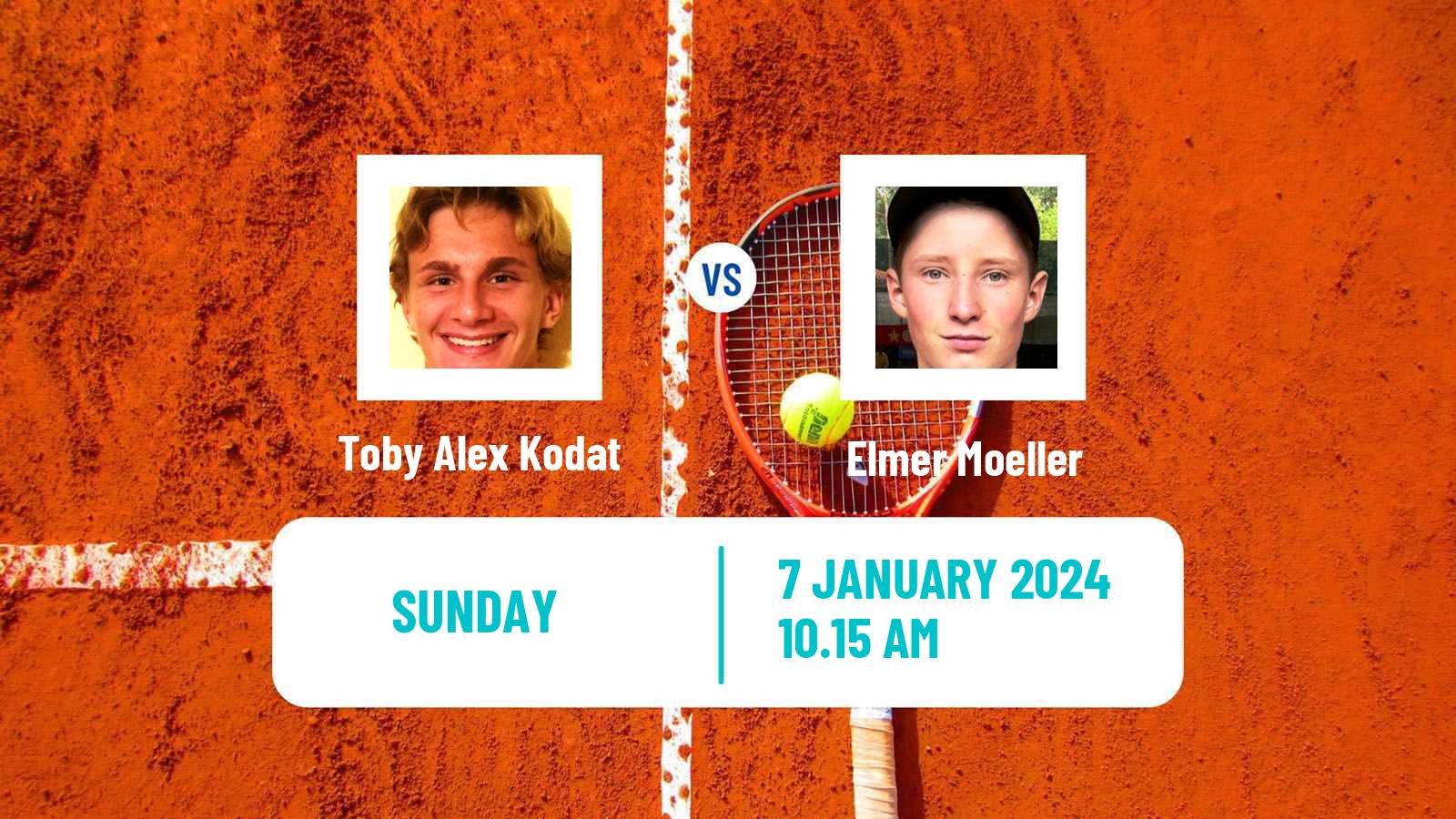 Tennis Oeiras 2 Challenger Men Toby Alex Kodat - Elmer Moeller