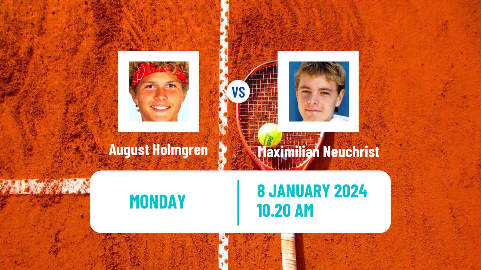 Tennis Oeiras 2 Challenger Men August Holmgren - Maximilian Neuchrist