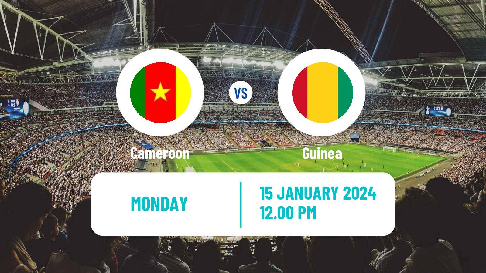 Soccer Africa Cup of Nations Cameroon - Guinea