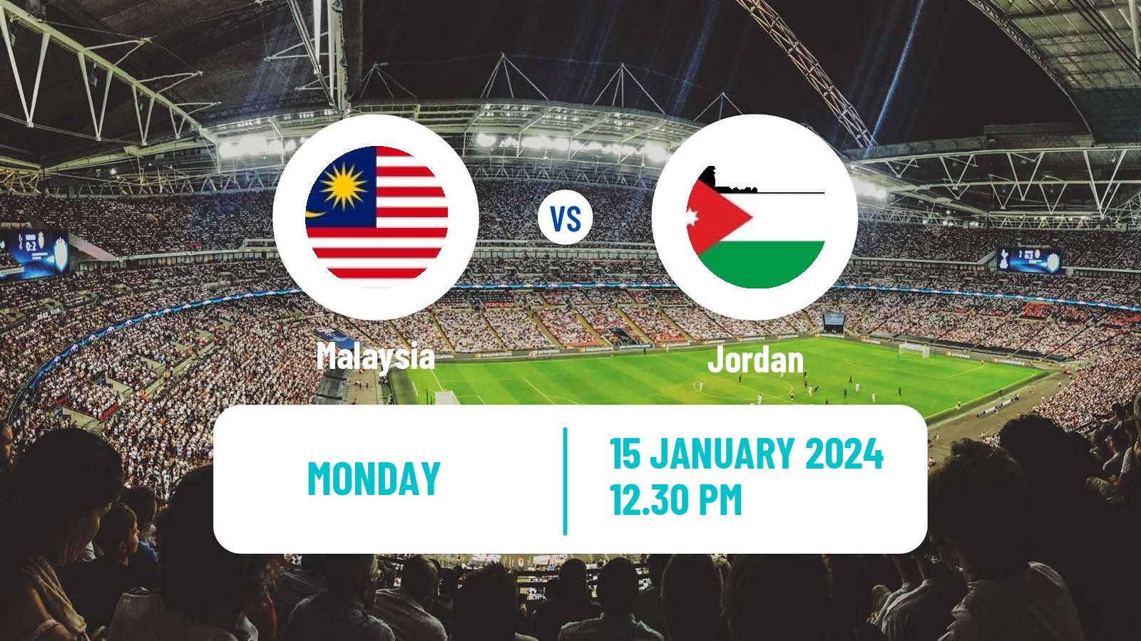 Soccer Asian Cup Malaysia - Jordan