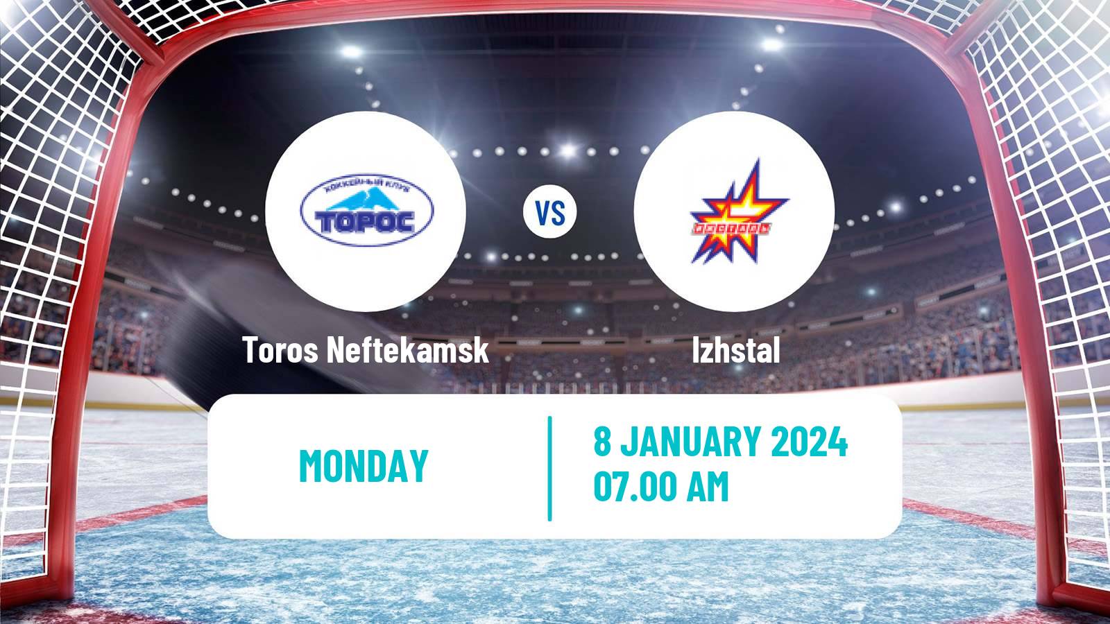 Hockey VHL Toros Neftekamsk - Izhstal