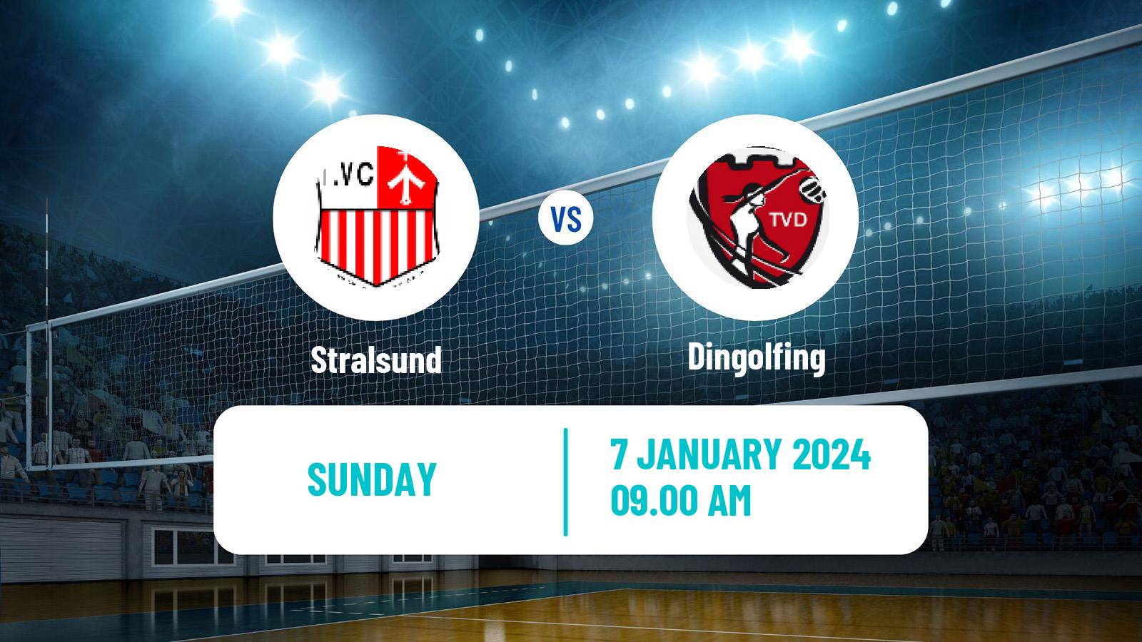 Volleyball German 2 Bundesliga Pro Volleyball Women Stralsund - Dingolfing