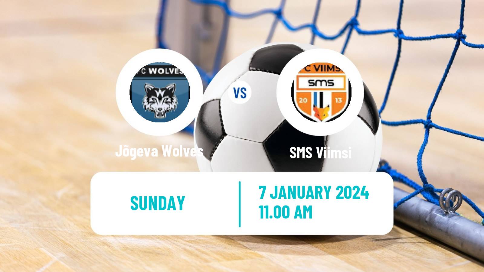 Futsal Estonian Saaliliiga Jõgeva Wolves - Viimsi