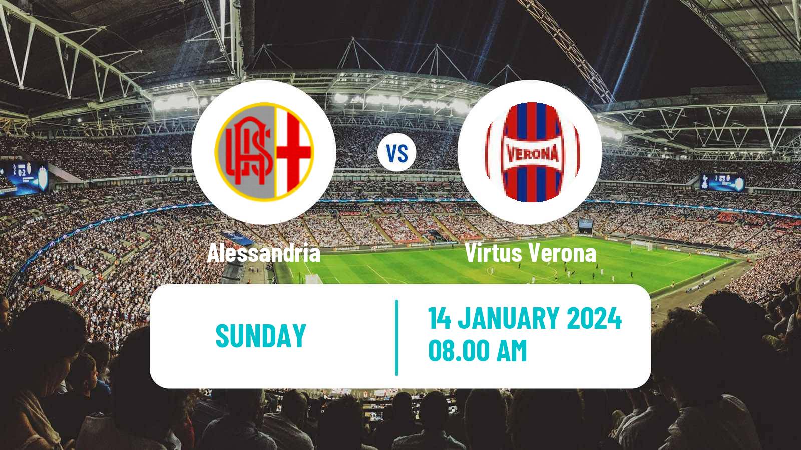 Soccer Italian Serie C Group A Alessandria - Virtus Verona