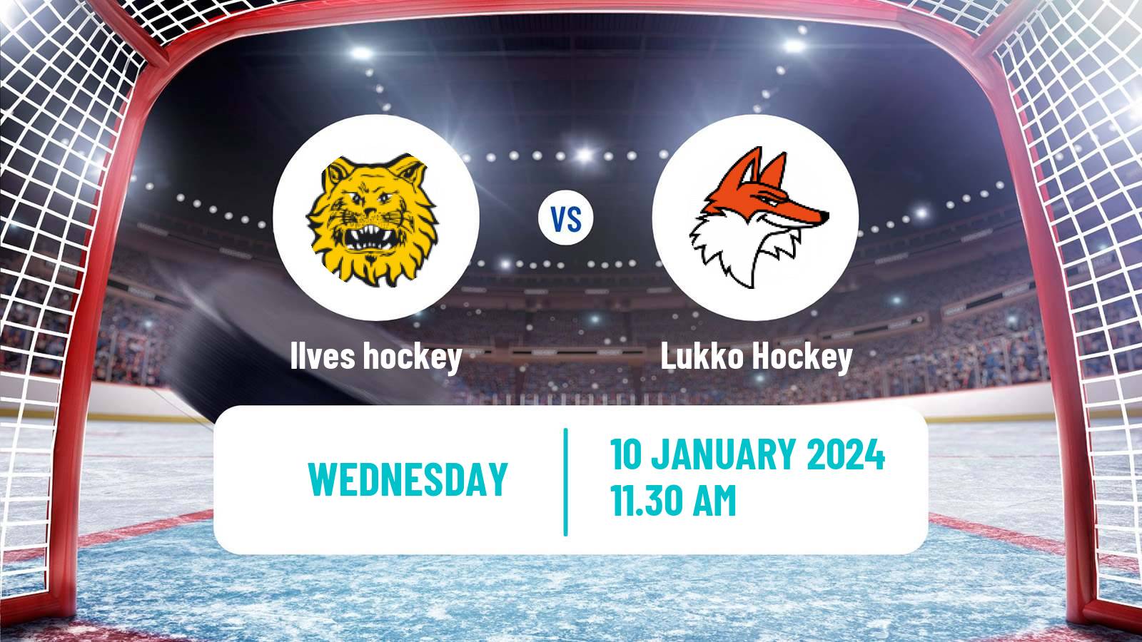 Hockey Finnish SM-liiga Ilves - Lukko