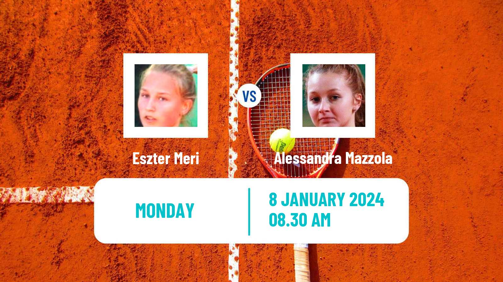 Tennis ITF W35 Antalya Women Eszter Meri - Alessandra Mazzola