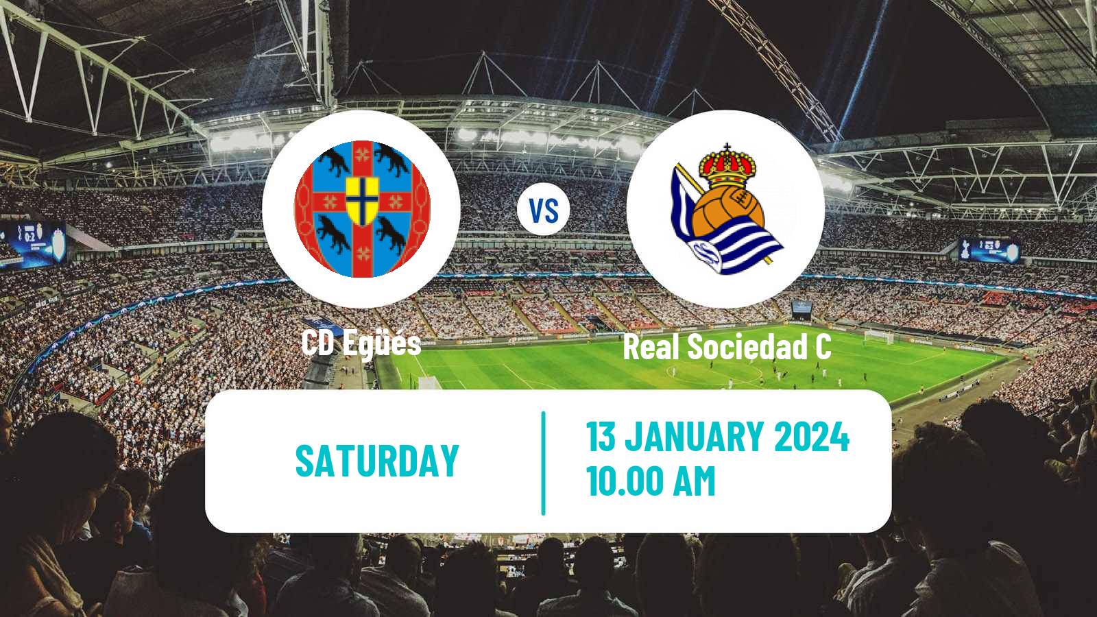 Soccer Spanish Segunda RFEF - Group 2 Egüés - Real Sociedad C