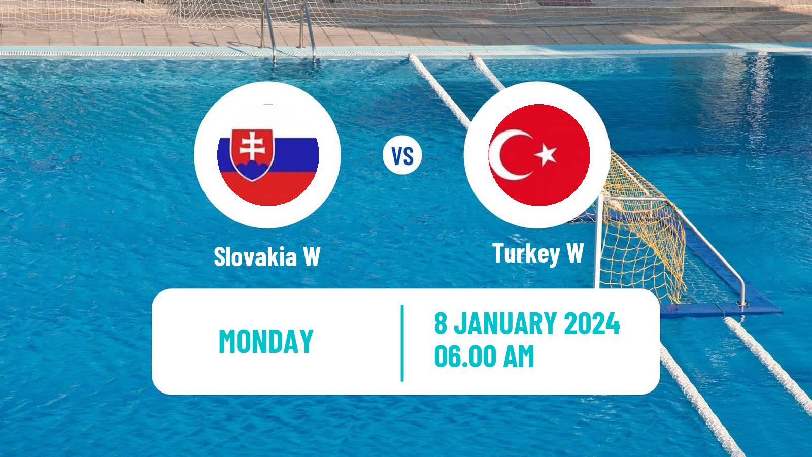 Water polo European Championship Water Polo Women Slovakia W - Turkey W