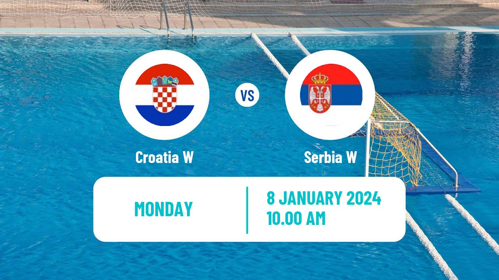 Water polo European Championship Water Polo Women Croatia W - Serbia W