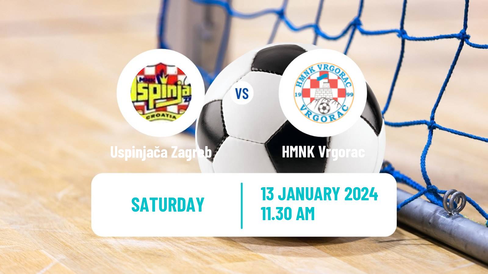 Futsal Croatian 1 HMNL Uspinjača Zagreb - Vrgorac