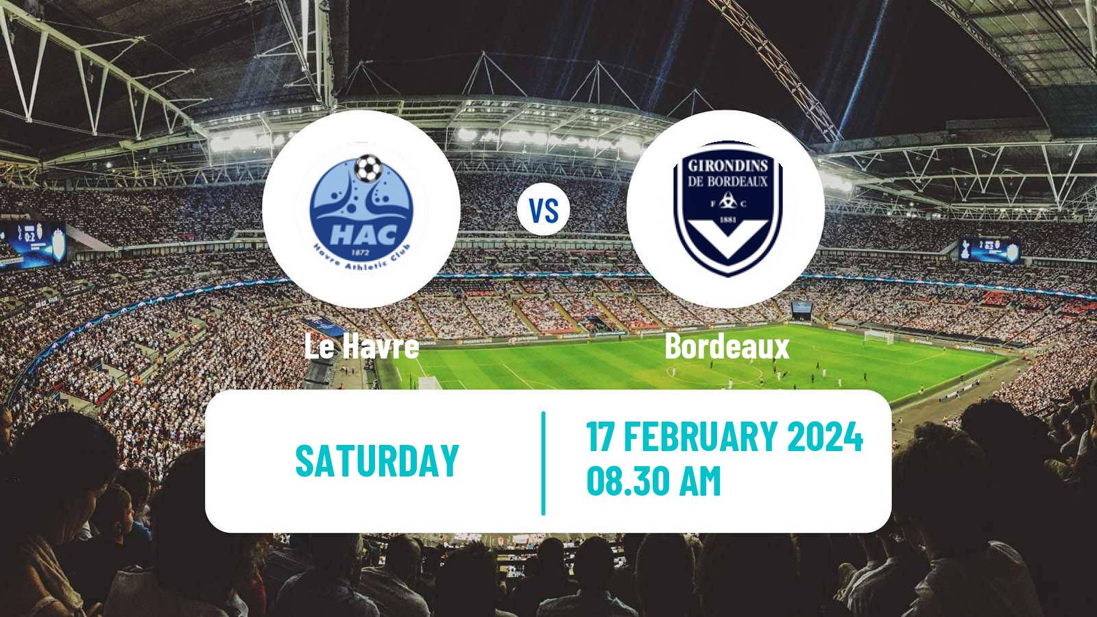 Soccer French Division 1 Women Le Havre - Bordeaux