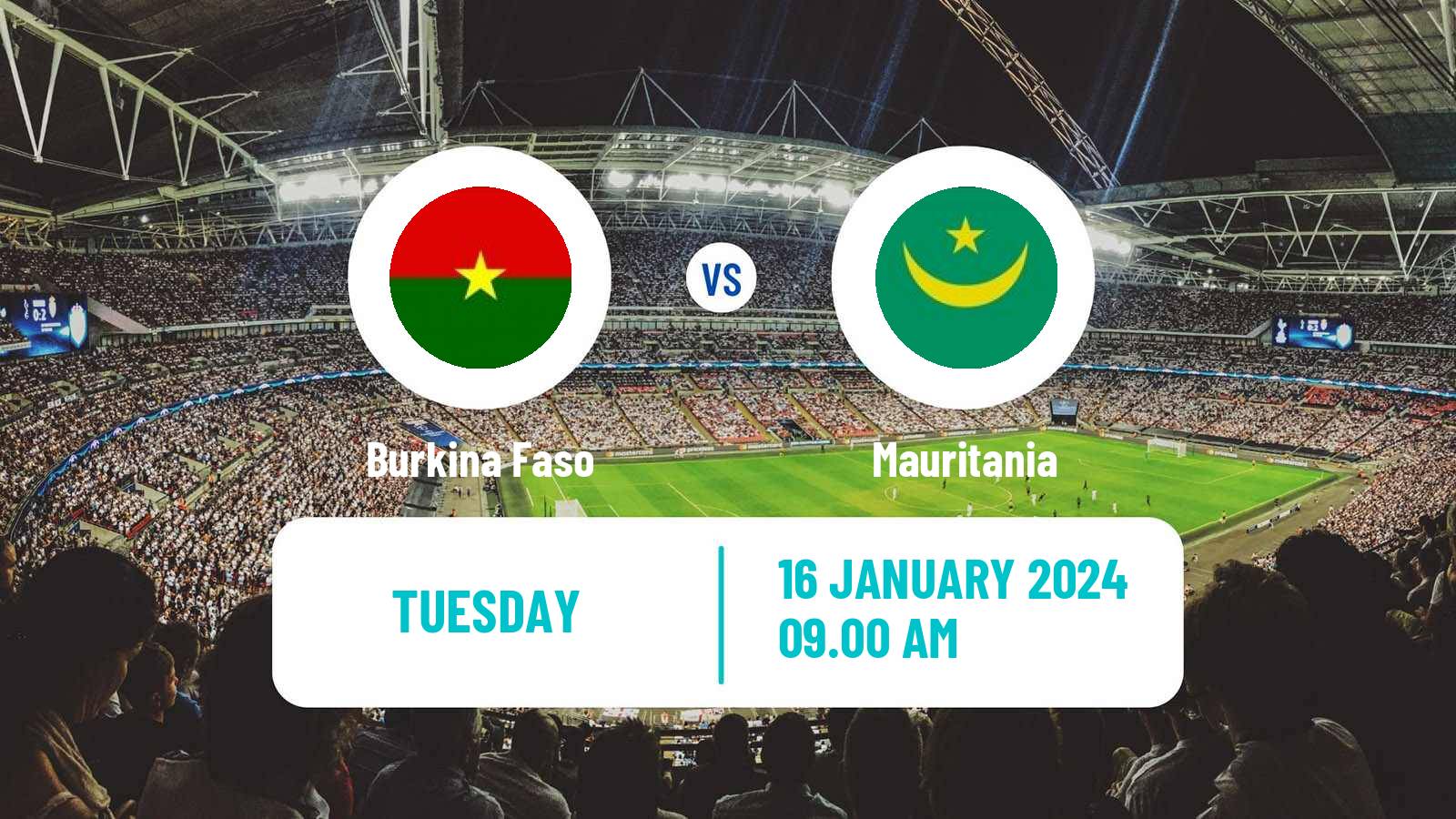 Soccer Africa Cup of Nations Burkina Faso - Mauritania