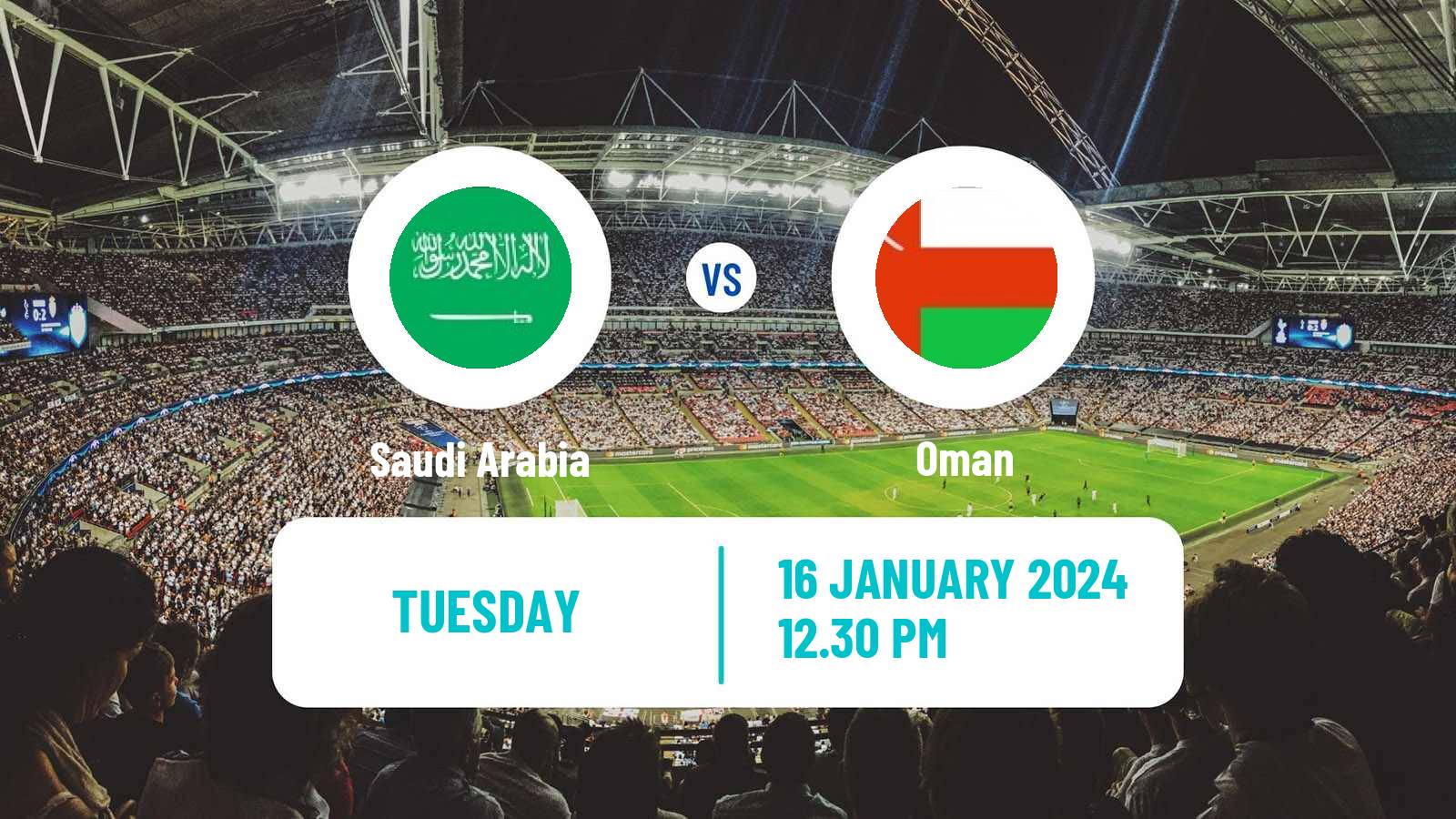 Soccer Asian Cup Saudi Arabia - Oman