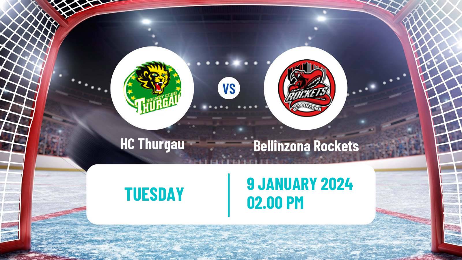 Hockey Swiss League Hockey Thurgau - Bellinzona Rockets