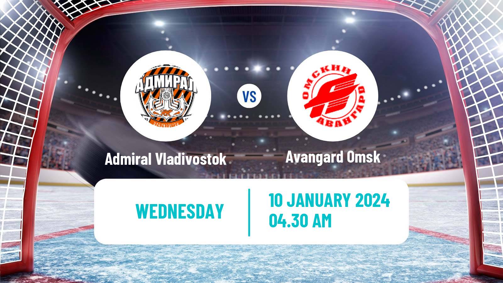 Hockey KHL Admiral Vladivostok - Avangard Omsk