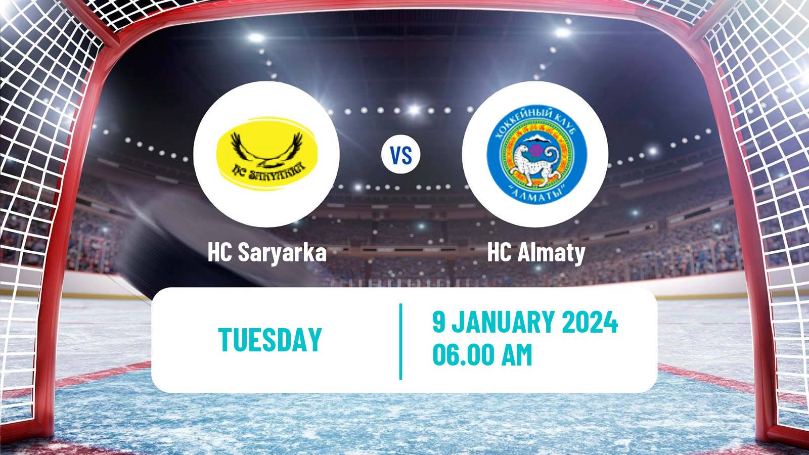Hockey Kazakh Ice Hockey Championship Saryarka - Almaty