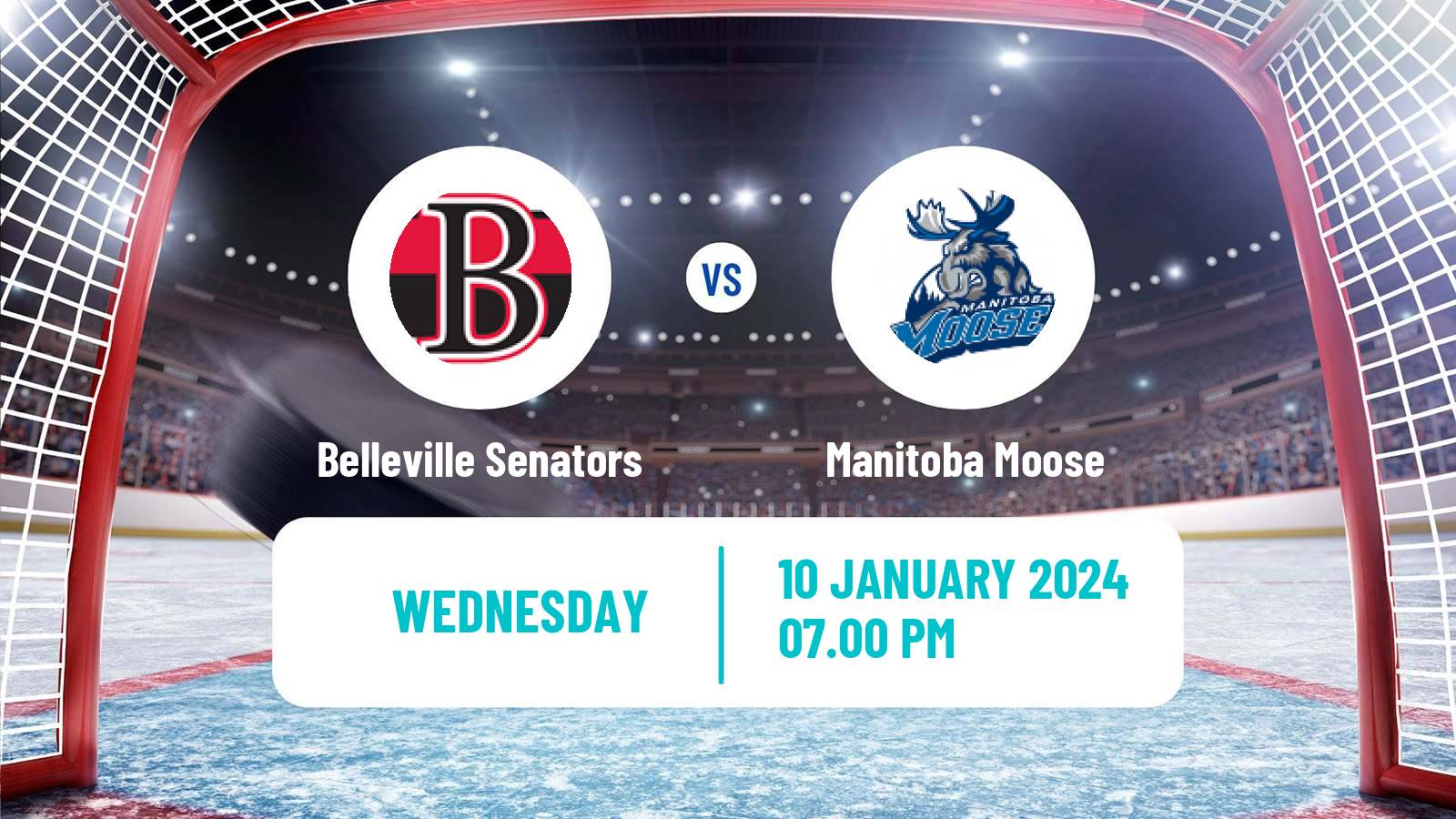 Hockey AHL Belleville Senators - Manitoba Moose