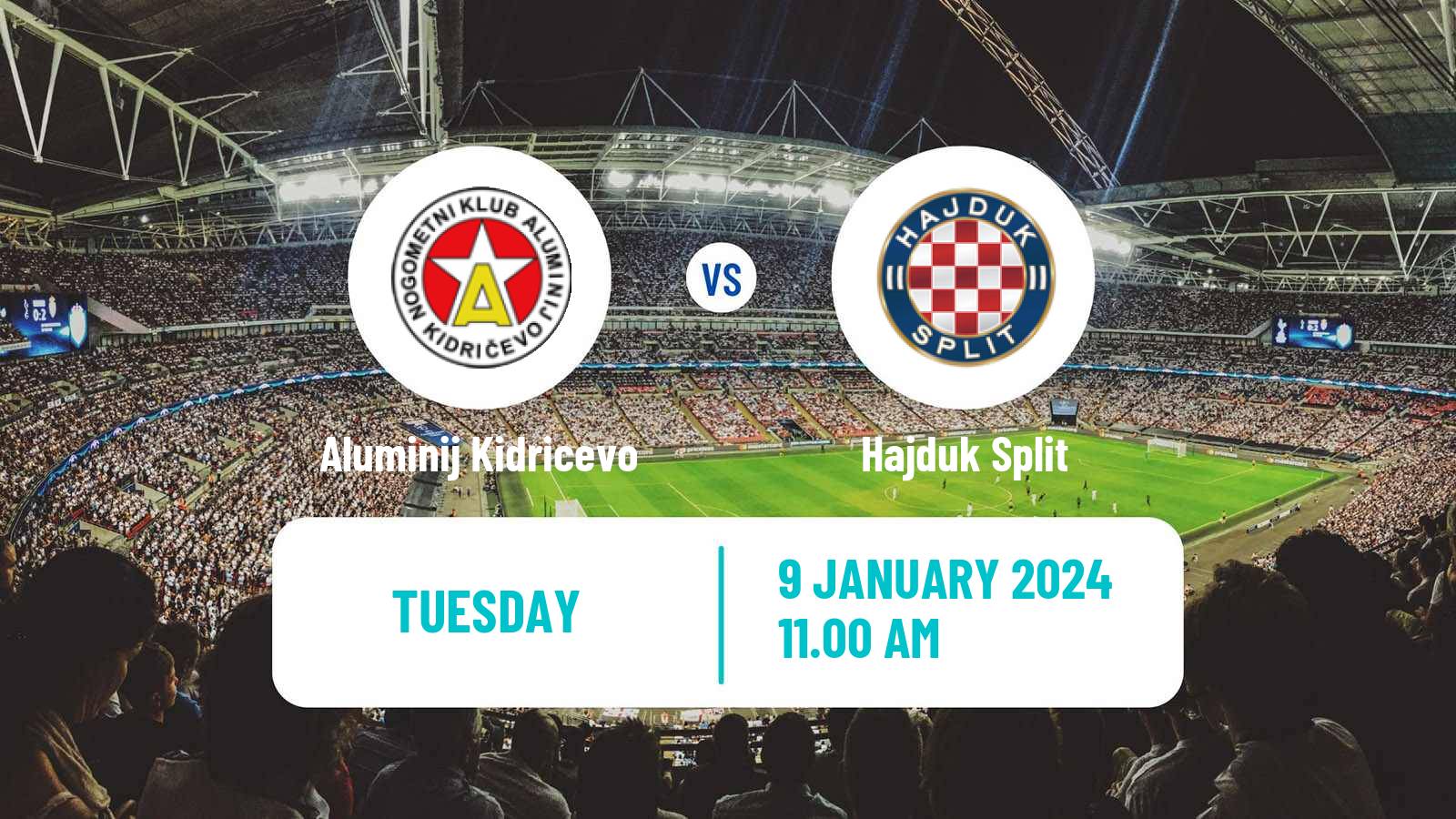 Soccer Club Friendly Aluminij Kidricevo - Hajduk Split